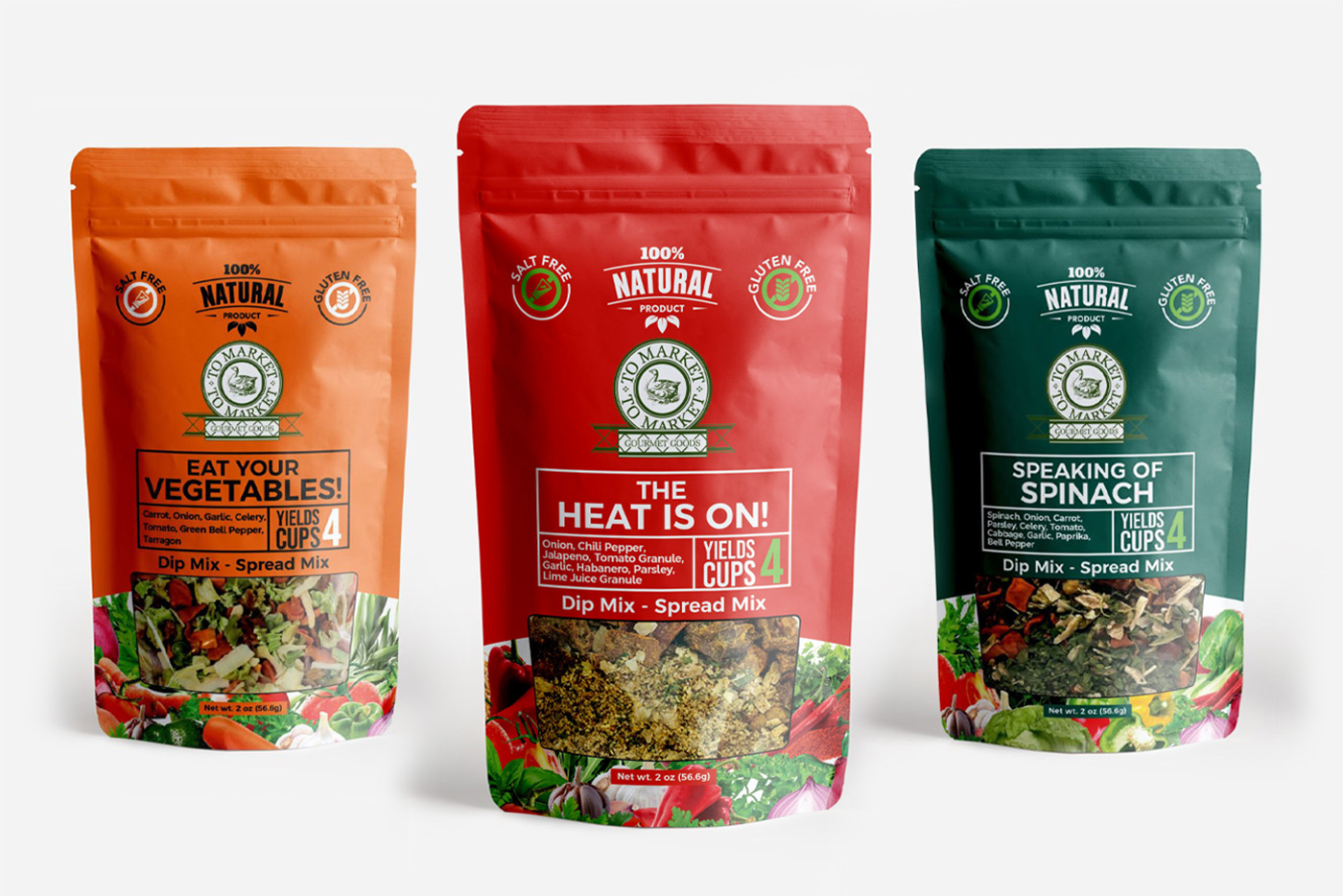 fancy food packaging design